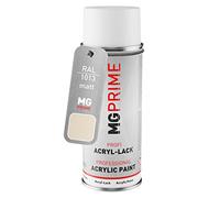 MG PRIME RAL 1013 Blanc perlé/Oyster white Bombe aérosol 400 ml mat séchage rapide