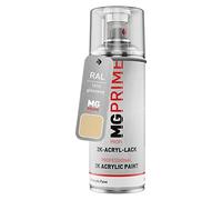 MG PRIME RAL 1014 Ivoire/Ivory brillant acrylique bombe aérosol 2C 400ml séchage rapide