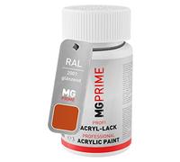 MG PRIME RAL 2001 Orangé rouge/Red orange brillant stylo retouche 50ml à séchage rapide