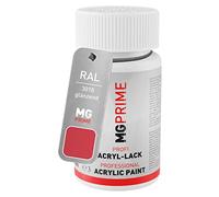 MG PRIME RAL 3018 Rouge fraise/Strawberry red brillant stylo retouche 50ml à séchage rapide