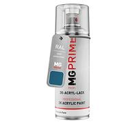 MG PRIME RAL 5009 Bleu azur/Azure blue mat satiné acrylique bombe aérosol 2C 400ml séchage rapide