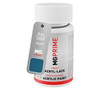 MG PRIME RAL 5009 Bleu azur/Azure blue mat stylo retouche 50ml à séchage rapide