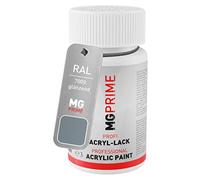 MG PRIME RAL 7000 Gris petit-gris/Squirrel grey brillant stylo retouche 50ml à séchage rapide
