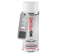 MG PRIME RAL 7043 Gris signalisation B/Traffic grey B Bombe aérosol 400 ml mat séchage rapide