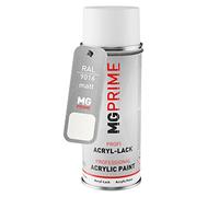 MG PRIME RAL 9016 Blanc signalisation/Traffic white Bombe aérosol 400 ml mat séchage rapide