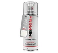 MG PRIME RAL 9016 Blanc signalisation/Traffic white mat acrylique bombe aérosol 2C 400ml séchage rapide