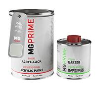 MG PRIME RAL 9018 Blanc papyrus/Papyrus white mat peinture acrylique 1,5 Litres / 1500 ml durcisseur inclus