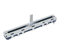 MG16CX Potentiomètre coulissant à 2 canaux 75 mm pour table de mixage A10K A20K B10K, résistance précise pour un contrôle du volume doux, durable jusqu'à 30 000 cycles (A20K)