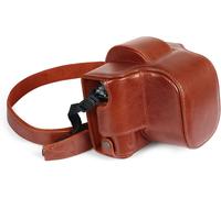 MG2010 Ever Ready Étui en Cuir véritable pour Appareil Photo Z FC Marron
