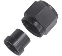 MG25-AN8-1/2 Kit de raccord d'écrou de manchon en aluminium automobile AN4 AN6 AN8 AN10 AN12 avec évasement à 37 degrés pour sécuriser les connexions de conduite de fluide de voiture