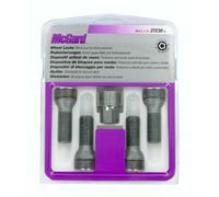 McGard Boulons Antivol SL (Ultra High Security) M14X1.25, Embase Conique, Longueur de la Tige 37,0 mm, Longueur Totale du Boulon 59,3 mm, Ouverture de la Clé 17 mm, Diamètre de la Clé 28,6 mm