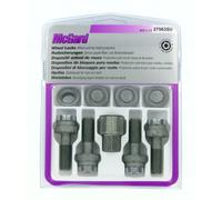 Boulons Antivol SU (Standard) PCD (pour la Réduction du Cercle de Trous de Jantes) M12X1.5, Embase Conique Mobile, Longueur de la Tige 28,0 mm, Ouverture de la Clé 17 mm, Diamètre de la Clé 25,8 mm
