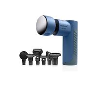 Medisana Pistolet de massage MG600 – Chaleur et froid, 7 embouts, 3 niveaux – Bleu