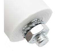 Mg8400 Permanent Pour Moteurs 40µf 450v. Écrou M8 Puissance. Le Condensateur De Démarrage Est Dans Un Boîtier Cylindrique En Polypropylène. Connexion Électrique Via 4 Bornes, Blanc