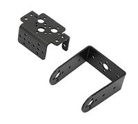 MG995 MG996R Robot Servo Mount Set Kit de Montage de capteur Multifonction pour Voiture Bateau Noir matériel Industriel