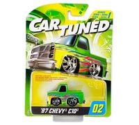 MGA Cartuned S1 - '87 Chevy C10 Véhicule Miniature Voiture Séries 02 Vert Toy
