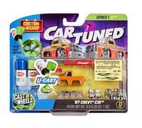 MGA Entertainment CarTuned Custom Shop Series 2 (Assorted) W2 - Pèse Plus de 40 Grammes, avec de Vrais Pneus en Caoutchouc et Une Carrosserie en Métal, Conçu pour Les Collectionneurs