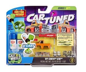 MGA Entertainment CarTuned Custom Shop Series 2 (Assorted) W2 - Pèse Plus de 40 Grammes, avec de Vrais Pneus en Caoutchouc et Une Carrosserie en Métal, Conçu pour Les Collectionneurs