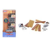 Little Tikes Creative Construction Wood, Nails, & Screws Bundle - Inclut 9 éléments de recharge, un jeu de construction pour faire semblant, convient aux garçons et aux filles de plus de 3 ans