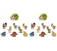 MGA Entertainment Gross-a-Saurus GrossMos Dino Assortiment Series 1 - Jouets Dinosaures Interactifs pour Garçons et Filles, pour Les Collectionneurs et Les Enfants de Plus de 6 Ans (Lot de 2)