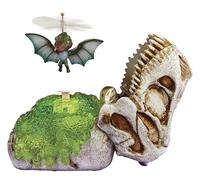 Grossmos Flying - Découvre Ton Dinosaure Volant - Vert - 3 Modeles A Collectioner