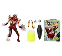 MGA Entertainment Ninjombie Action Figure Grave Spin - Comprend 1 Arme de Combat, 1 seringue de bave et Un Baril de bave, Jouets Ninja pour garçons et Filles