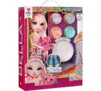 RAINBOW HIGH Rainbow Shimmers avec Slime - Bella, Rose - Poupée Mannequin de 28 cm, avec Un Kit de Slime et Un Lama de Compagnie, Convient aux Enfants de 4 Ans et Plus