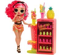 MGA L.O.L. Surprise ! OMG Nail Studio avec poupée - Pinky Pops Fruit Shop + cadeau