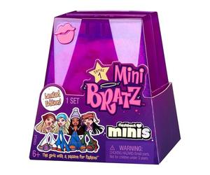 MGA's Miniverse Bratz Y2K Nostalgia Flashback Minis Poupées Édition limitée - ASSORTIMENT ALÉATOIRE- 2 Poupées Bratz Mini et Emballage Opaque qui fait Socle - Super cadeau à partir de 6 ans