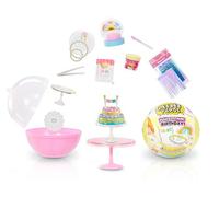 MGA's Miniverse Make It Mini Birthday - Mini Objets de Collection, Emballage Opaque Mystère, DIY, Jeu de Résine, Répliques, Pinata, Collectionneurs et Enfants de Plus de 8 Ans, Non Comestible