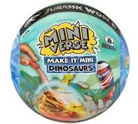 MGA's Miniverse Make It Mini Dinosaurs Jurassic World - avec 1 Réplique de Bébé Dinosaure, à Faire Soi-même, pour Les Collectionneurs et Les Enfants de Plus de 8 Ans, Non Comestible
