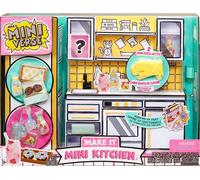 Miniverse - Cuisine créative - Cuisine et 3 recettes résines inclus - Four lampe UV, réfrégirateur et plan de travail