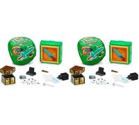 MGA's Miniverse Make It Mini Minecraft - à Collectionner, Emballage Opaque Mystère, DIY, Jeu Résine, 12 Objets, Non Comestible - pour Collectionneurs et Enfants Dès 8 Ans (Lot de 2)