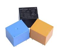 MGAYTYOAG Accessoires électroniques Micro relais T73 10A4 broches/5 broches normalement ouvert/normalement fermé 5/12/24 VDC Petit relais électromagnétique (5 V normalement ouvert)