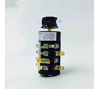 MGAYTYOAG Commutateur de changement d'encodeur rotatif 6 positions Interrupteur rotatif 4 niveaux 20 A 50 Hz 16 bornes Poignée type étoile HZ5B-20/4-3-1