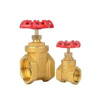 MGAYTYOAG G 1/2 Quot; 3/4 Quot; 1 Quot; 1-1/2 Quot; 2 Quot; Vanne à filetage femelle en laiton DN15 DN20 DN25 DN32 DN40 DN50 avec volant en acier à port complet (DN50)