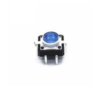 MGAYTYOAG Micro interrupteur 100 pièces 12 x 12 x 7,3 mm interrupteur à bouton-poussoir tactile LED tactile 5 couleurs 12 x 12 x 7,3 mm 12 x 12 x 7,3 mm (couleur : 8)