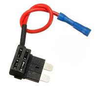 MGAYTYOAG Porte-fusible de voiture standard 12 V/24 V 10 A Adaptateur robinet Mini/petit/moyen ATM APM Blade Auto Fuse avec support (M)