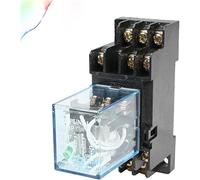 MGAYTYOAG Relais d'accessoires électroniques MY3 HH53P MY3NJ 11 broches AC12V/AC24V/AC110V/AC220V Bobine Micro Mini relais électromagnétique à usage général