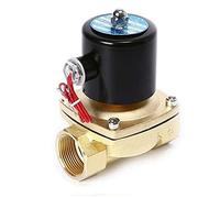 MGAYTYOAG Vanne électromagnétique électrique 1/4" 3/8" 1/2" 3/4" 1" DN8 DN10 DN15 DN20 DN25 N/C Valve pneumatique pour eau huile air DC12V/dc24V/AC220V (220V, DN8)