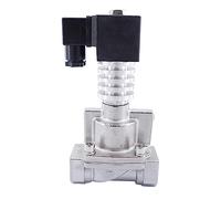MGAYTYOAG XSGW-50 0,5-20bar 2 voies NC vapeur transfert de chaleur huile électrovanne 5,1 cm 300 haute température SS304 Valve 24 V 220 V 1 pièce (AC 220 V, pour vapeur)