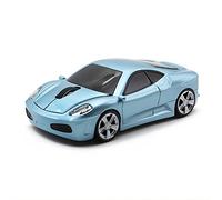 MGbeauty Souris d'ordinateur de Voiture de Sport de la Souris sans Fil 2.4Ghz Nano Souris Optique (Bleu)
