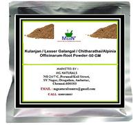 MGBN THE PATH FOR THE HEALTHIER LIFE WITH BEAUTY Kulanjan/Lesser Galangal/Chitharathai/Alpinia Officinarum Root Powder, 50 g