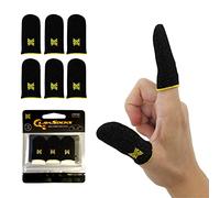 MGC ClawSocks Manchons de Jeu Mobiles de qualité supérieure, contrôle de précision sans Friction, matériau en Fibre de Carbone Conductrice de qualité supérieure, Tissage Haute densité Durable