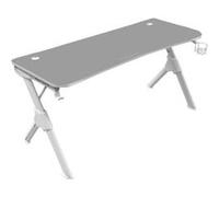 Table de jeu Mars Gaming MGD140 140x60cm Blanc