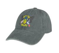 MGDIFYXAA Casquette De Baseball pour Femmes Hommes, Coton Anti-Soleil Baseball Cap en Jean Gris, Casquette de Baseball Drapeau de Sao Tomé-et-Principe Vintage Cap, Plein Air Et Les Loisirs Casquette