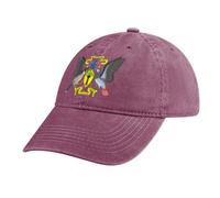 MGDIFYXAA Casquette De Baseball pour Femmes Hommes, Coton Anti-Soleil Baseball Cap en Jean Rouge, Casquette de Baseball Drapeau de Sao Tomé-et-Principe Vintage Cap, Plein Air Et Les Loisirs Casquette