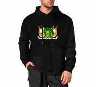MGDIFYXAA Sweat à Capuche Homme Sweatshirts Drapeau du Niger Pull Sport Manche Longue Sweat avec Poches Kangourou pour Hiver et Automne 5XL
