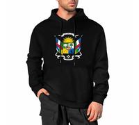 MGDIFYXAA Sweat Homme à Capuche Pull de Manches Longues Poche Kangourou pour Hiver et Automne Drapeau de la République Centrafricaine Oversized Hoodies pour Hommes Femmes 5XL