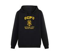 Mgdk GCPD Gotham City Police Dept - Arkham Game Hoodies Long Sleeve Pullover Loose Hoody Sweatershirt M